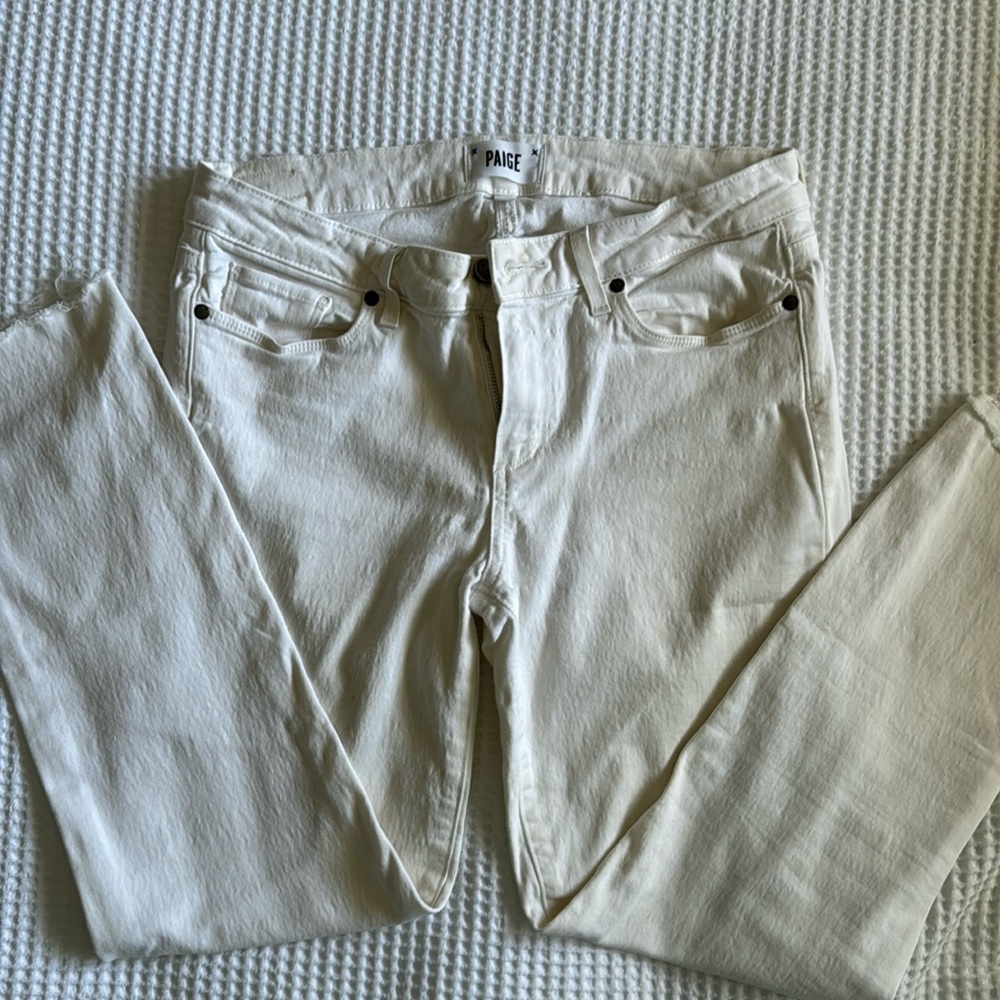 PIAGE white crop Jean